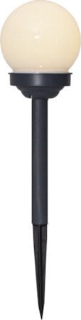 Globus 4 pack Solcellspollare 27 cm - vit - Belysning - Utelampor & utomhusbelysning - Pollare