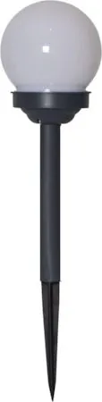 Globus 4 pack Solcellspollare 27 cm, vit