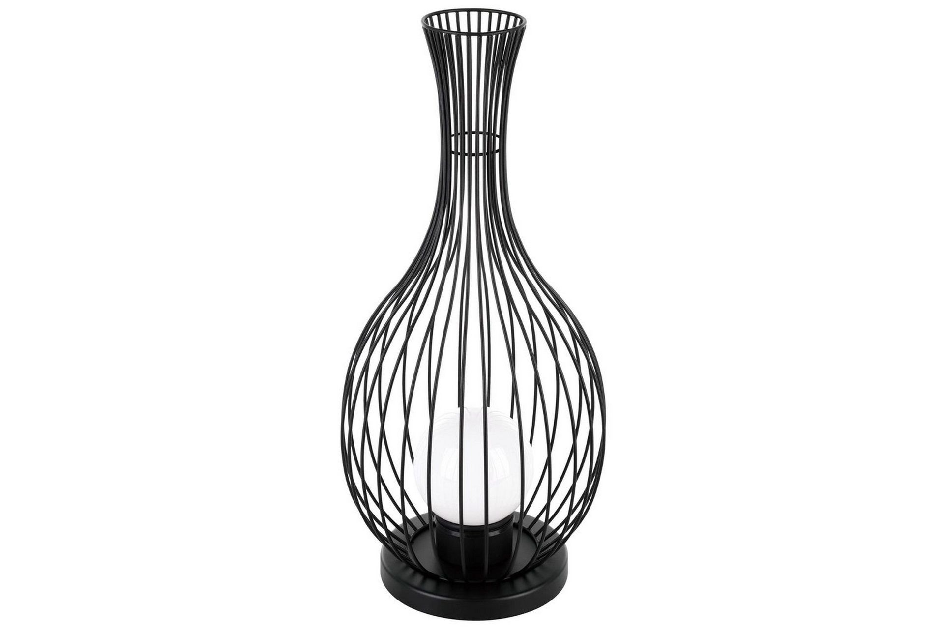 Golvlampa Eglo Fossombrone - Vit/Svart