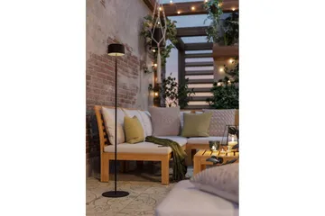 Golvlampa Eglo Roccanova-L Svart - Svart - Belysning - Utelampor & utomhusbelysning - Golvlampa utomhus