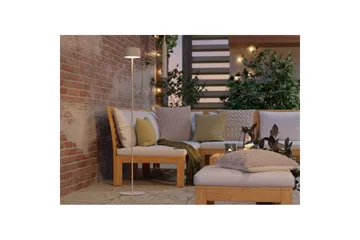 Golvlampa Eglo Roccanova-L Vit - Vit - Belysning - Utelampor & utomhusbelysning - Golvlampa utomhus