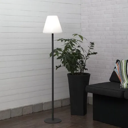 Golvlampa Kreta 150 cm - Grå / Svart - Belysning - Utelampor & utomhusbelysning - Golvlampa utomhus