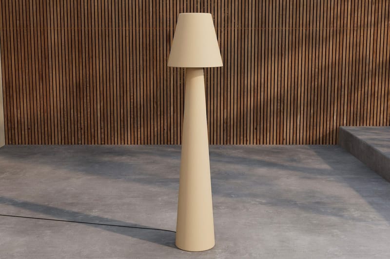 Golvlampa Stratford Utomhus, Beige