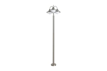 Golvlampa Utebelysning Eglo Sidney - Vit/Silver - Belysning - Utelampor & utomhusbelysning - Golvlampa utomhus