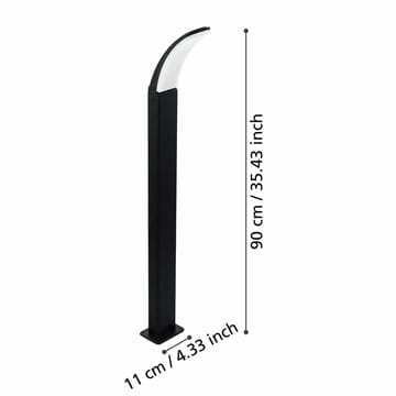 Golvljus Fiumicino - 11 cm - Belysning - Utelampor & utomhusbelysning - Stolplykta & grindlykta
