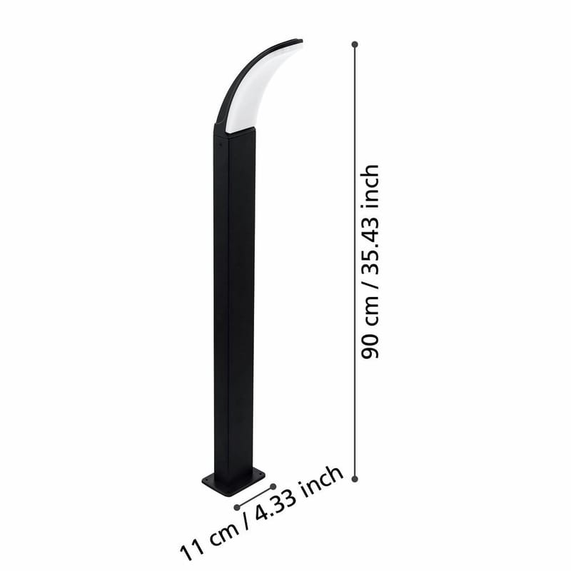 Golvljus Fiumicino - 11 cm - Belysning - Utelampor & utomhusbelysning - Stolplykta & grindlykta