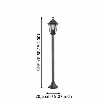 Golvljus Laterna - 20,5 cm - Belysning - Utelampor & utomhusbelysning - Stolplykta & grindlykta