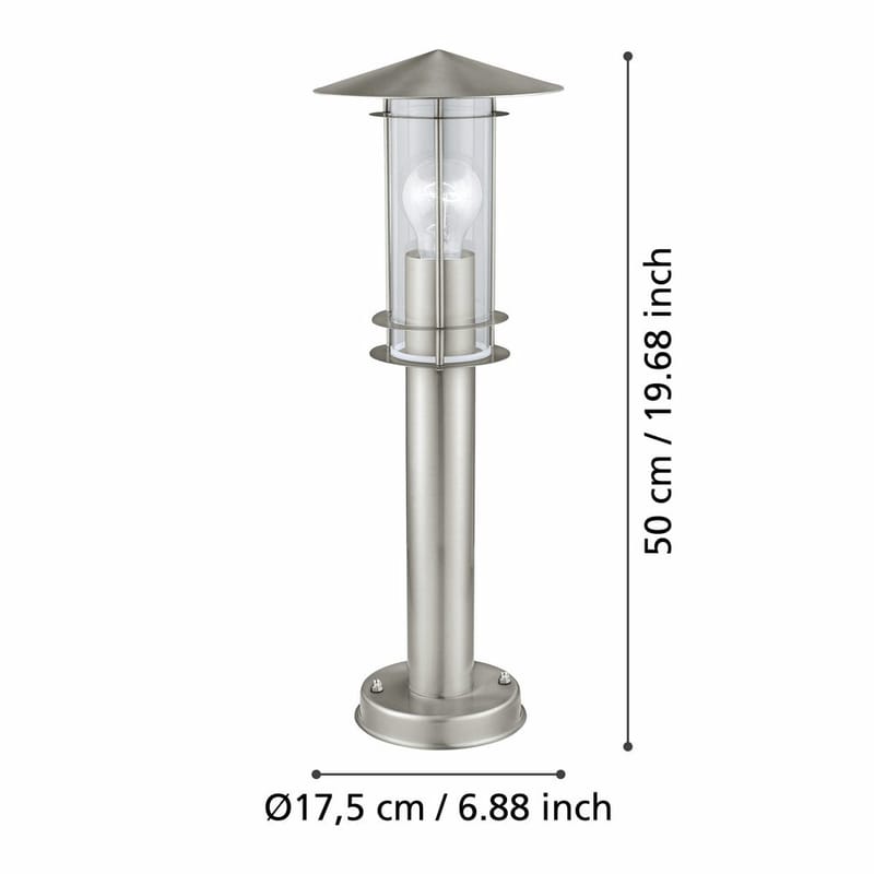 Golvljus Lisio - 17,5 cm - Belysning - Utelampor & utomhusbelysning - Stolplykta & grindlykta