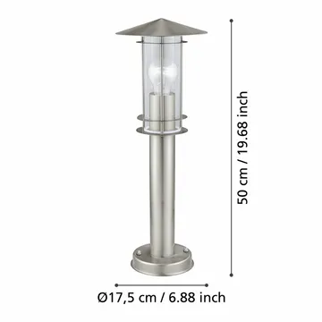 Golvljus Lisio - 17,5 cm - Belysning - Utelampor & utomhusbelysning - Stolplykta & grindlykta