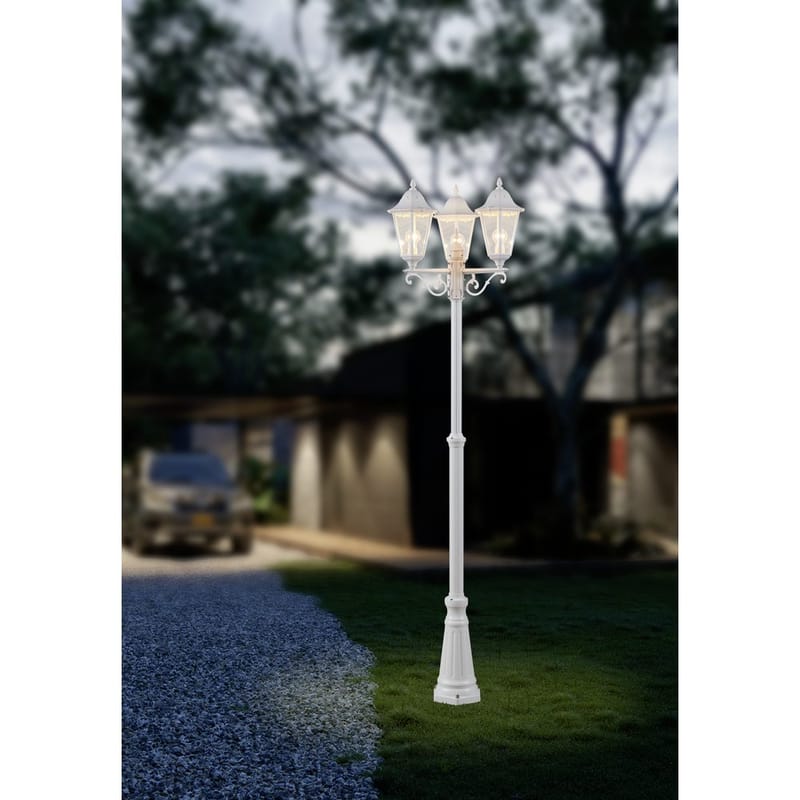 Golvljus Navedo med 3 Lampor - 56 cm - Belysning - Utelampor & utomhusbelysning - Stolplykta & grindlykta