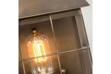 Hyde Park Elstead Lighting Vägglampa utomhus - Brass - Belysning - Utelampor & utomhusbelysning - Fasadbelysning & vägglyktor