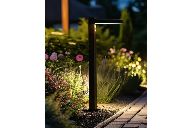 Hydra LED Solcellsbelysning 50 cm - Svart - Belysning - Utelampor & utomhusbelysning - Solcellsbelysning