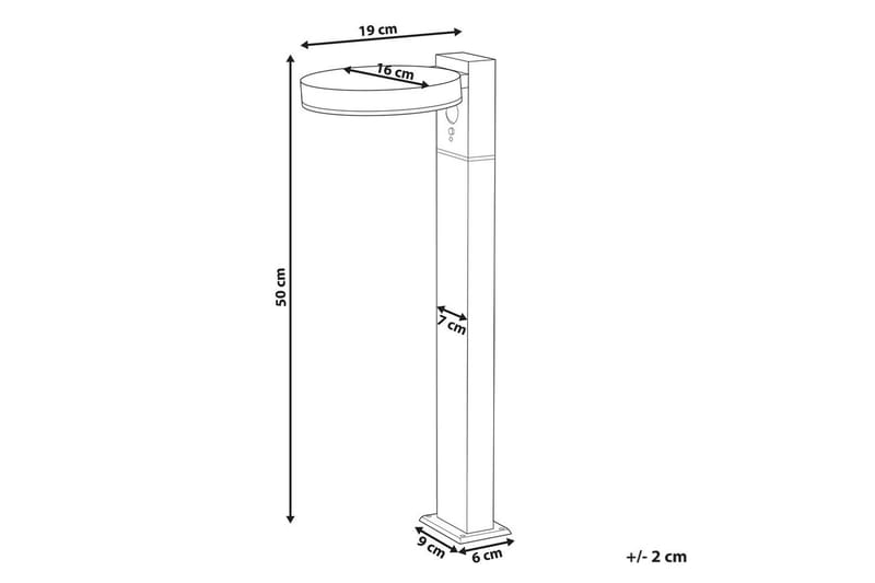 Hydra LED Solcellsbelysning 50 cm - Svart - Belysning - Utelampor & utomhusbelysning - Solcellsbelysning