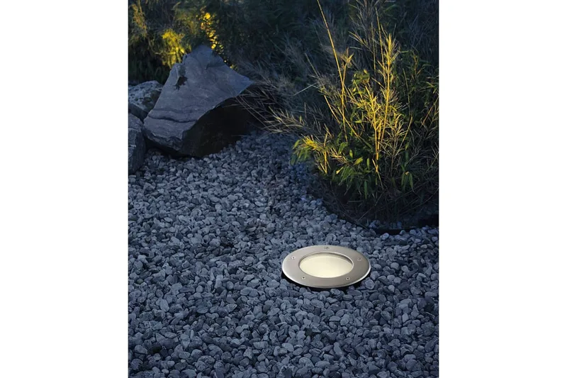 Infälld Markbelysning Eglo Riga 3 - Silver - Belysning - Utelampor & utomhusbelysning - Markbelysning
