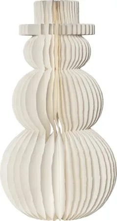 Juldekoration SNOWMAN 50 cm - Vit - Belysning - Utelampor & utomhusbelysning - Pollare