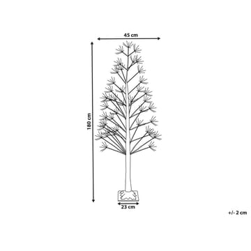 Juldekoration Utomhus Albioni - Vit/45x45x180 cm - Belysning - Julbelysning - Julbelysning utomhus