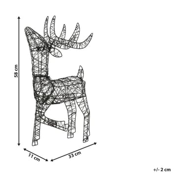 Juldekoration Utomhus Ravsjon - Belysning - Utelampor & utomhusbelysning - Bordslampa utomhus