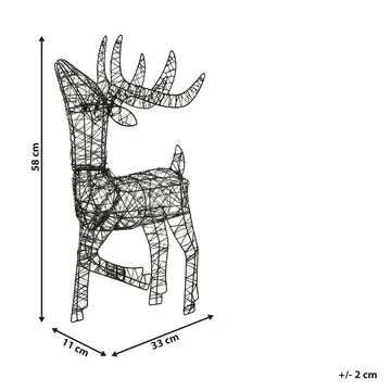 Juldekoration Utomhus Ravsjon - Belysning - Julbelysning - Julbelysning utomhus