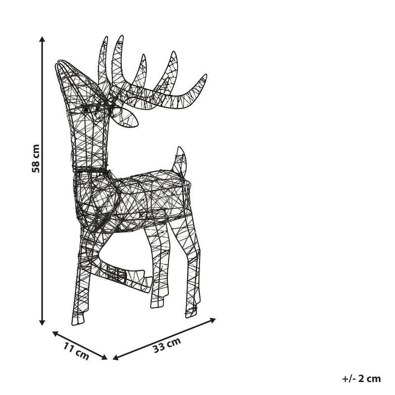 Juldekoration Utomhus Ravsjon - Belysning - Julbelysning - Julbelysning utomhus