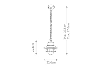 Köpenhamn Elstead Lighting Utomhuslampa - Black - Belysning - Utelampor & utomhusbelysning - Taklampa utomhus