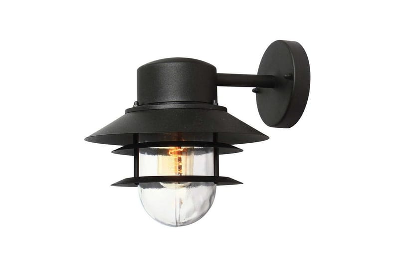Köpenhamn Elstead Lighting Vägglampa utomhus, Black