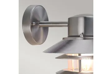 Köpenhamn Elstead Lighting Vägglampa utomhus - Silver - Belysning - Utelampor & utomhusbelysning - Fasadbelysning & vägglyktor