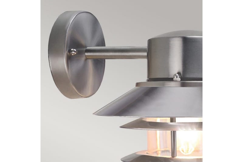 Köpenhamn Elstead Lighting Vägglampa utomhus - Silver - Belysning - Utelampor & utomhusbelysning - Fasadbelysning & vägglyktor