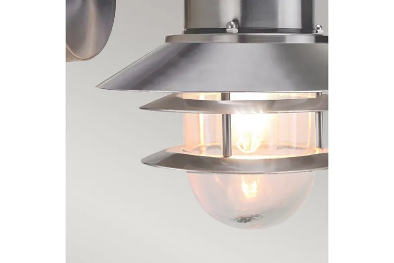 Köpenhamn Elstead Lighting Vägglampa utomhus - Silver - Belysning - Utelampor & utomhusbelysning - Fasadbelysning & vägglyktor