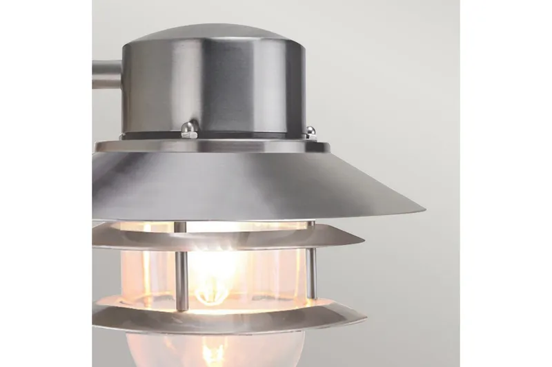 Köpenhamn Elstead Lighting Vägglampa utomhus - Silver - Belysning - Utelampor & utomhusbelysning - Fasadbelysning & vägglyktor