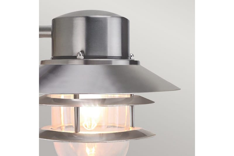 Köpenhamn Elstead Lighting Vägglampa utomhus - Silver - Belysning - Utelampor & utomhusbelysning - Fasadbelysning & vägglyktor