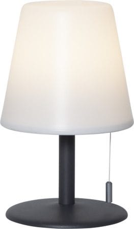 Kreta Bordslampa 16 cm - vit och svart - Belysning - Utelampor & utomhusbelysning - Bordslampa utomhus