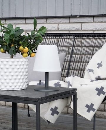 Kreta Bordslampa 16 cm - vit och svart - Belysning - Utelampor & utomhusbelysning - Bordslampa utomhus