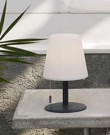 Kreta Bordslampa 16 cm - vit och svart - Belysning - Utelampor & utomhusbelysning - Bordslampa utomhus