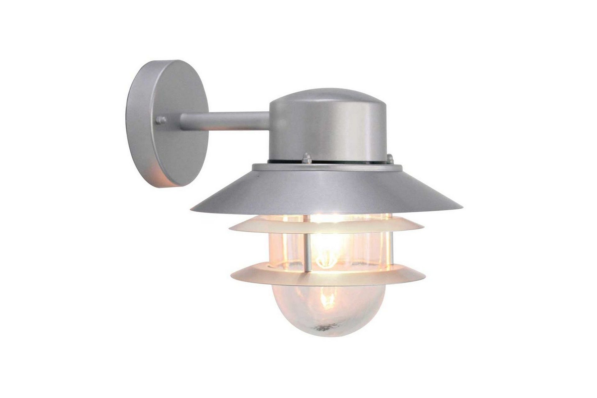 Köpenhamn Elstead Lighting Vägglampa utomhus - Silver