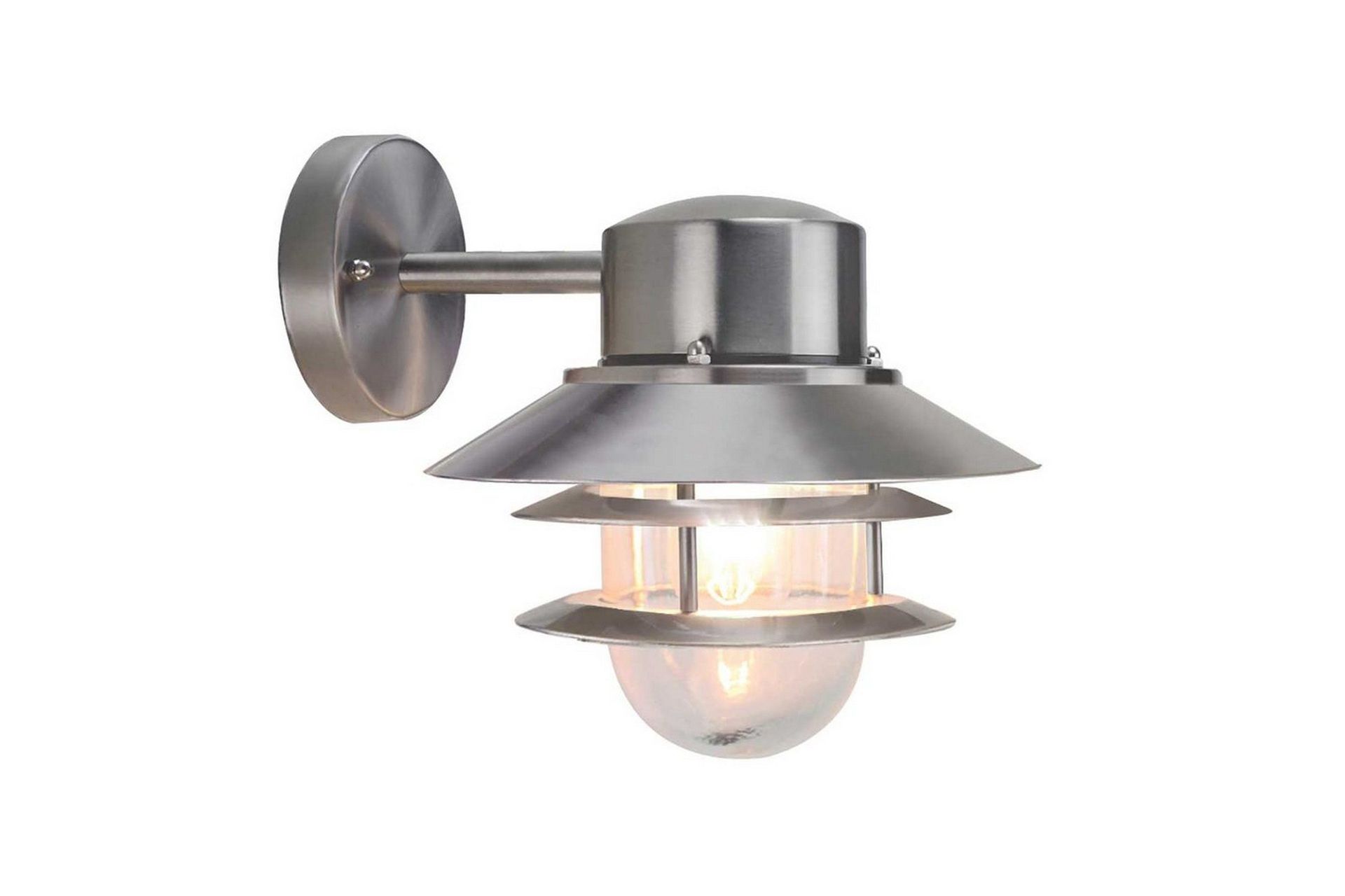 Köpenhamn Elstead Lighting Vägglampa utomhus - Silver