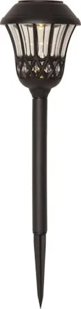 Lace 4 pack Solcellspollare 31 cm, svart