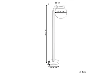 Lecula Polletlampa 105 cm - Svart - Belysning - Utelampor & utomhusbelysning - Stolplykta & grindlykta