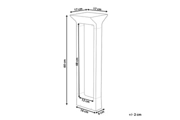 Lekstalio LED Solcellsbelysning 60 cm - Svart - Belysning - Utelampor & utomhusbelysning - Solcellsbelysning