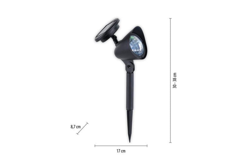 Leku-Sol Just Light Marklampa - Black - Belysning - Utelampor & utomhusbelysning - Markbelysning
