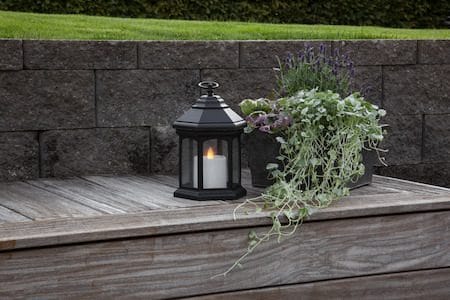 Linta Lykta 17 cm - svart - Belysning - Utelampor & utomhusbelysning - Bordslampa utomhus