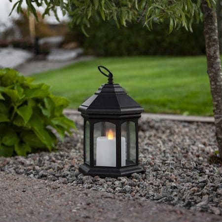 Linta Lykta 17 cm - svart - Belysning - Utelampor & utomhusbelysning - Bordslampa utomhus