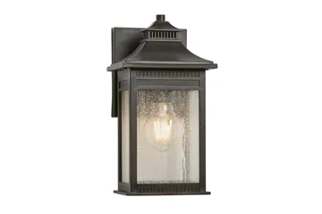 Livingston Quoizel Vägglampa utomhus - Bronze - Belysning - Utelampor & utomhusbelysning - Fasadbelysning & vägglyktor