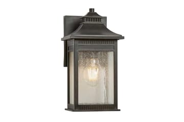 Livingston Quoizel Vägglampa utomhus - Bronze - Belysning - Utelampor & utomhusbelysning - Fasadbelysning & vägglyktor