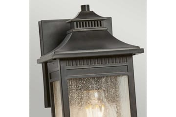 Livingston Quoizel Vägglampa utomhus - Bronze - Belysning - Utelampor & utomhusbelysning - Fasadbelysning & vägglyktor