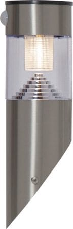 Marbella Solcellsvägglykta 9 cm - Silver - Belysning - Utelampor & utomhusbelysning - Fasadbelysning & vägglyktor