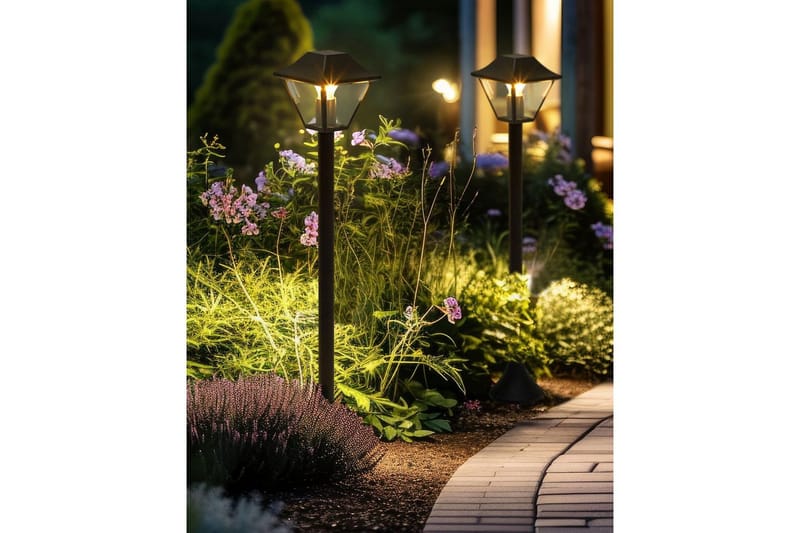 Montegosa Polletlampa 94 cm E27 - Svart - Belysning - Utelampor & utomhusbelysning - Pollare