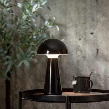 Mushroom Bordslampa 16 cm - blank svart - Belysning - Utelampor & utomhusbelysning - Bordslampa utomhus