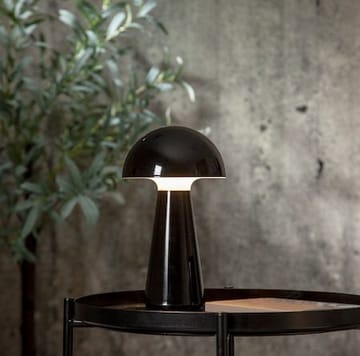 Mushroom Bordslampa 16 cm - blank svart - Belysning - Utelampor & utomhusbelysning - Bordslampa utomhus