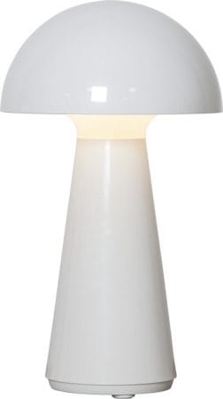 Mushroom Bordslampa 16 cm - vit - Belysning - Utelampor & utomhusbelysning - Bordslampa utomhus