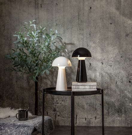 Mushroom Bordslampa 16 cm - vit - Belysning - Utelampor & utomhusbelysning - Bordslampa utomhus